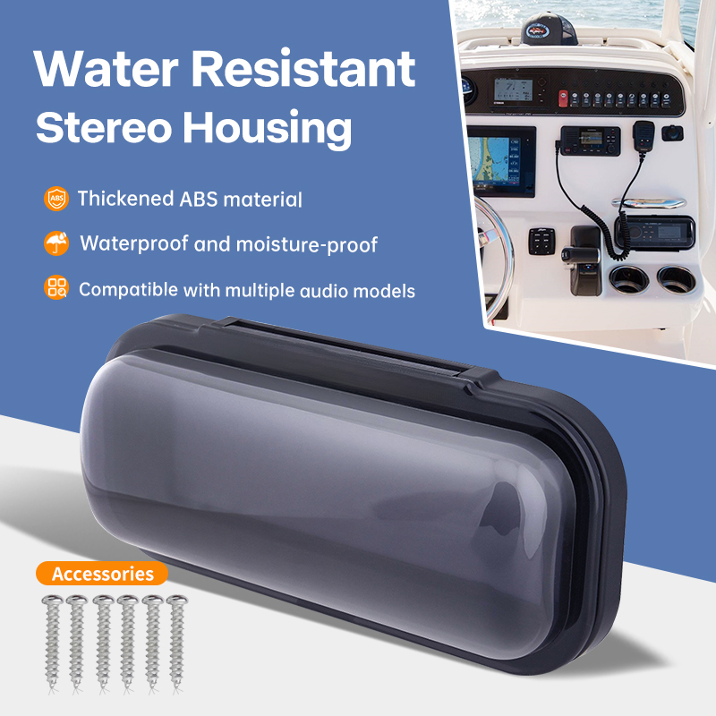 Fishing Boat Steering Wheel - Universal Marine Waterproof Stereo Cover Boat