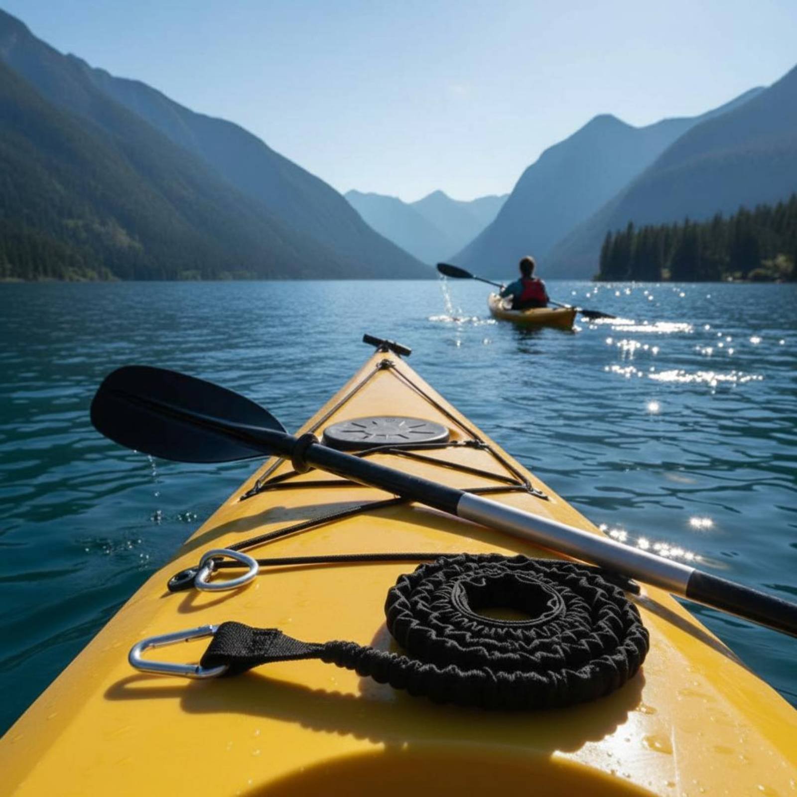 Kayak Paddle Leash Anti-Loss S - đánh giá và giá Fishing Boat Oar