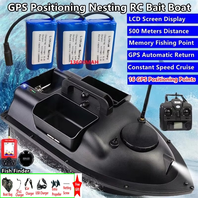 Sonar Finder 16 GPS Auto Retur - đánh giá và giá Fishing Boat Depth Finder