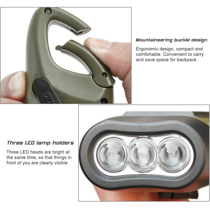 Hand Crank Solar Powered Recha - đánh giá và giá Fishing Boat Navigation Light